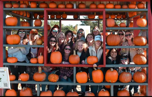 Orthodontics Team with pumpkins